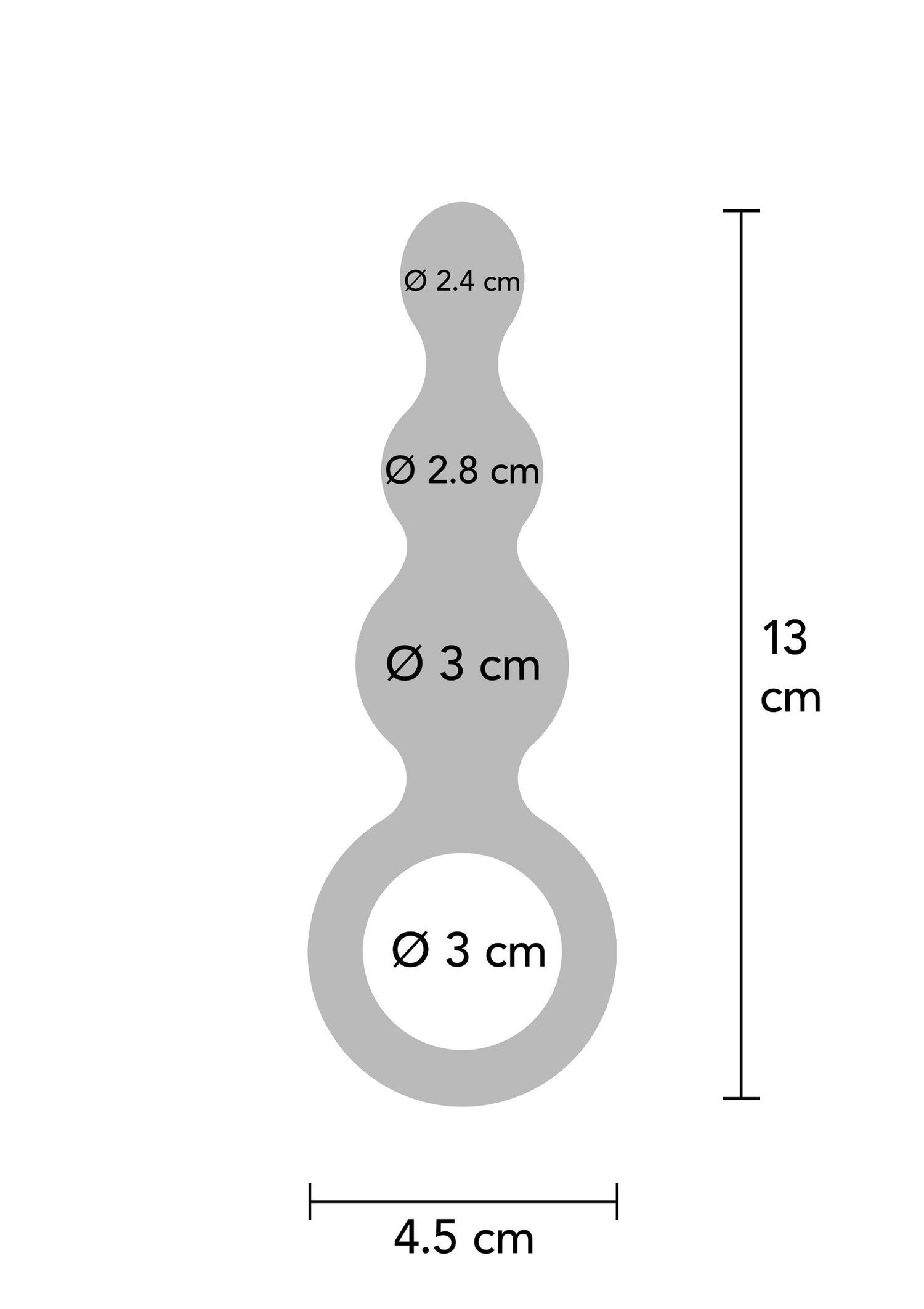 De Stuffer 3 Balls Plug