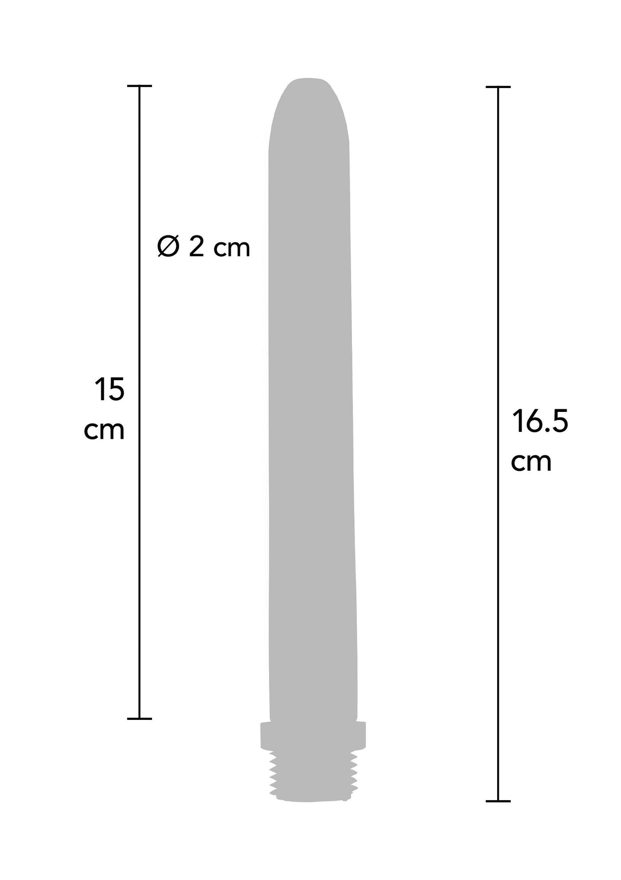 De Cleaner Doucheset 15 cm