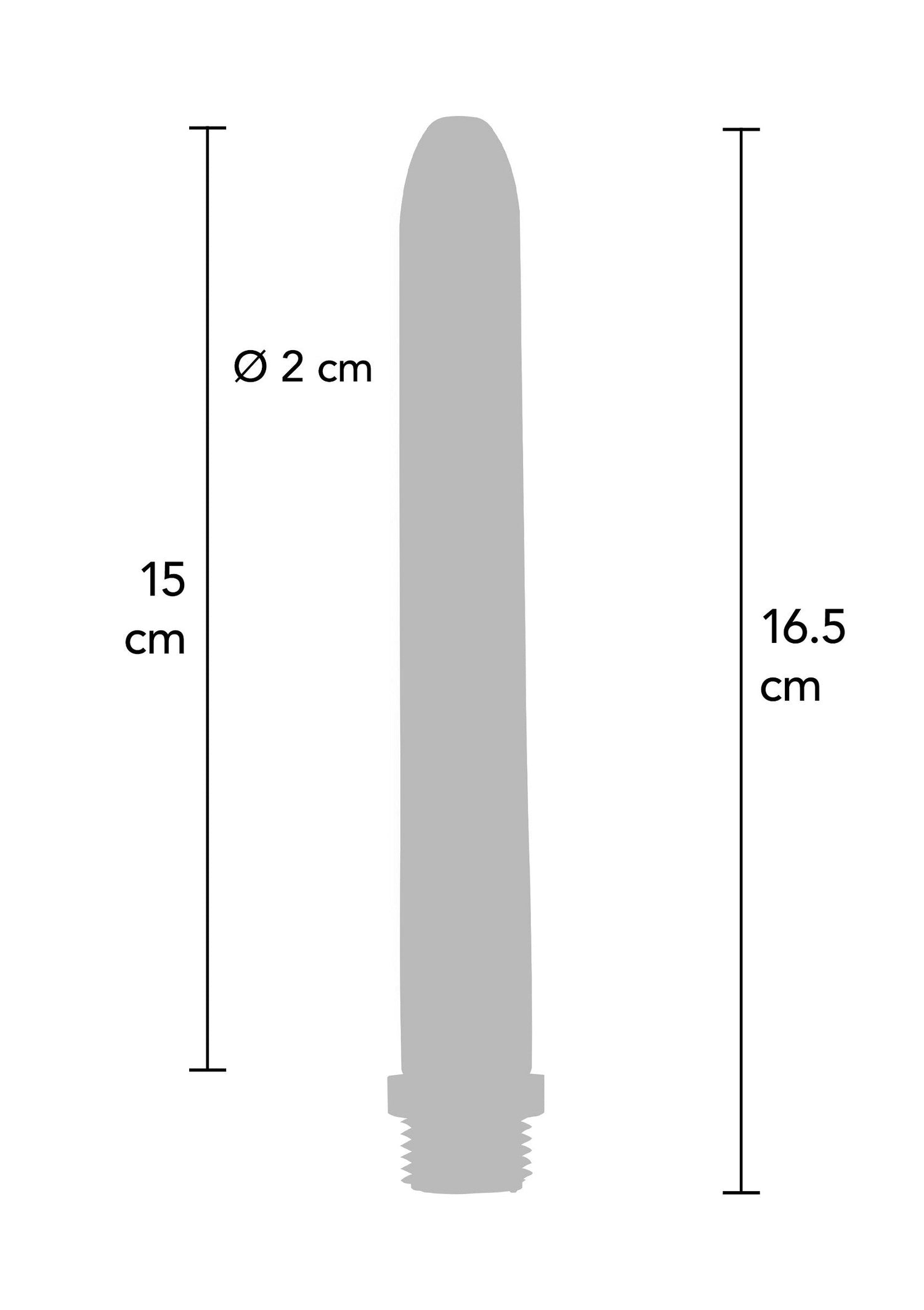 De Cleaner Doucheset 15 cm