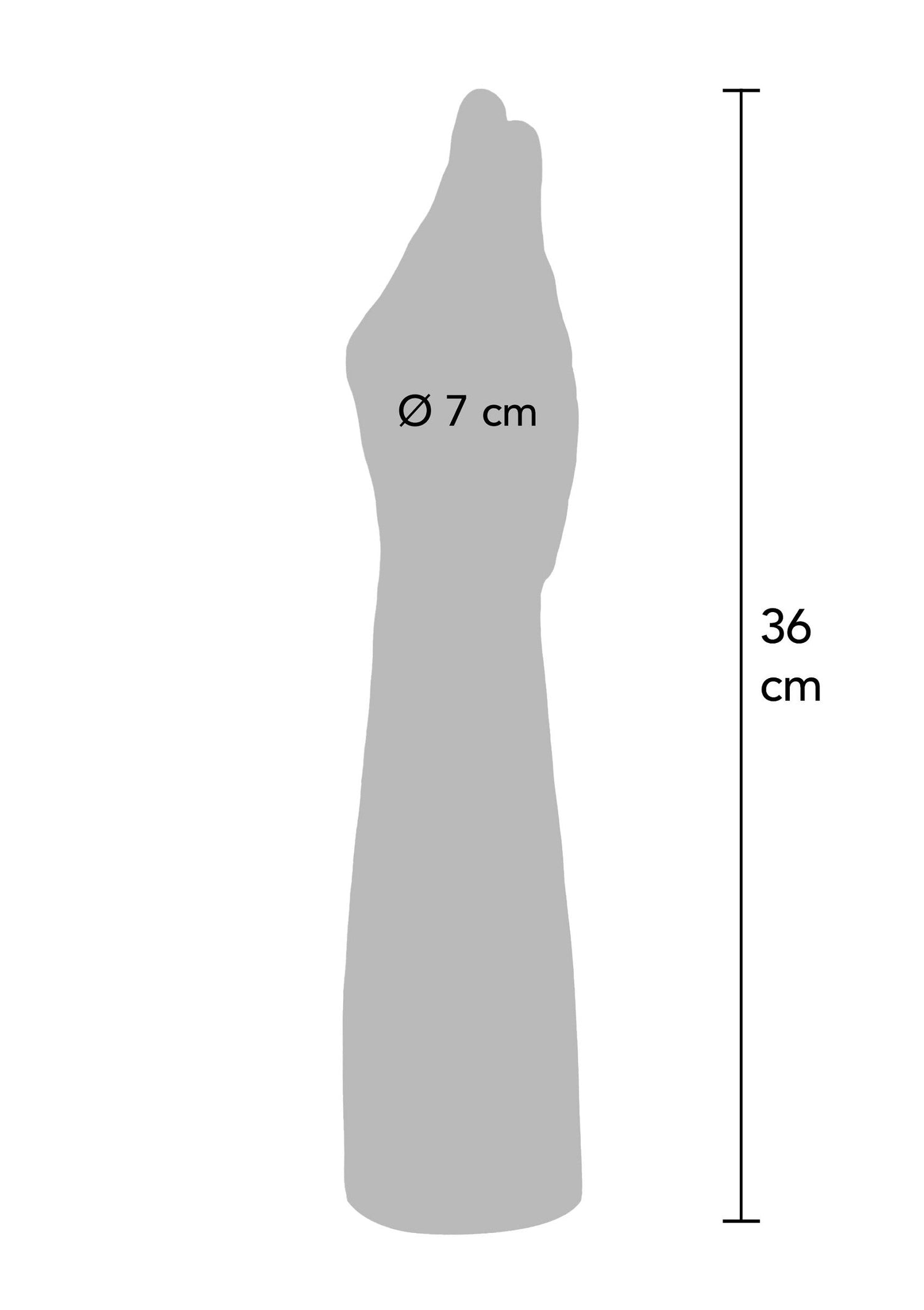 Extreme The Hand Dong PVC 36 cm
