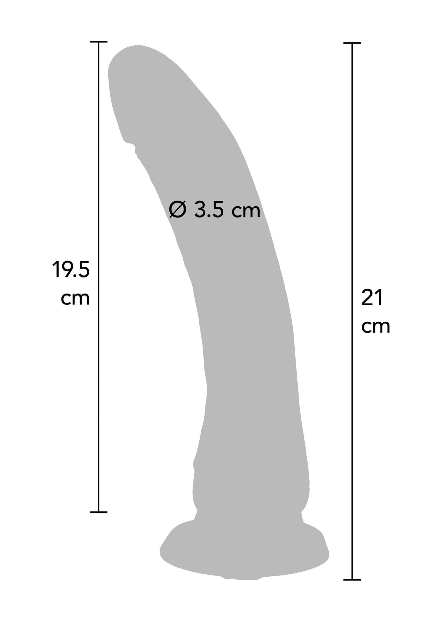 Dong Silicone 21 cm