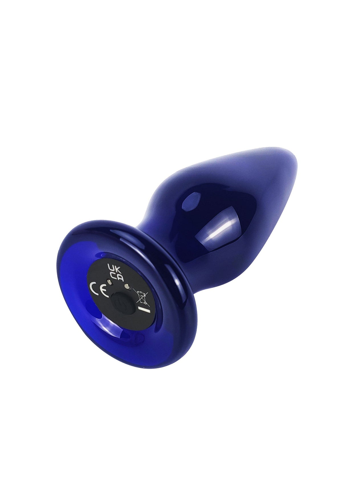 Shining Vibrating Glass Plug