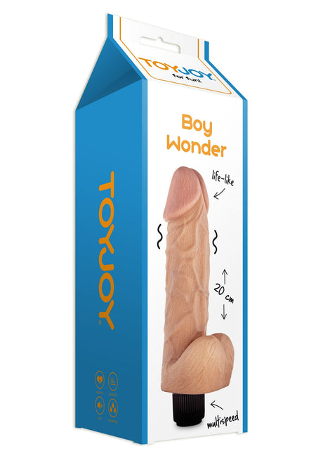 Boy Wonder Vibrerende Dong 20 cm