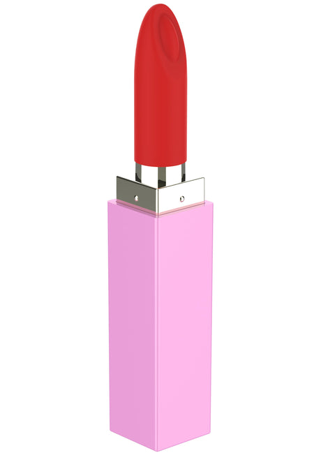 Verzegeld met een kus lippenstift vibe