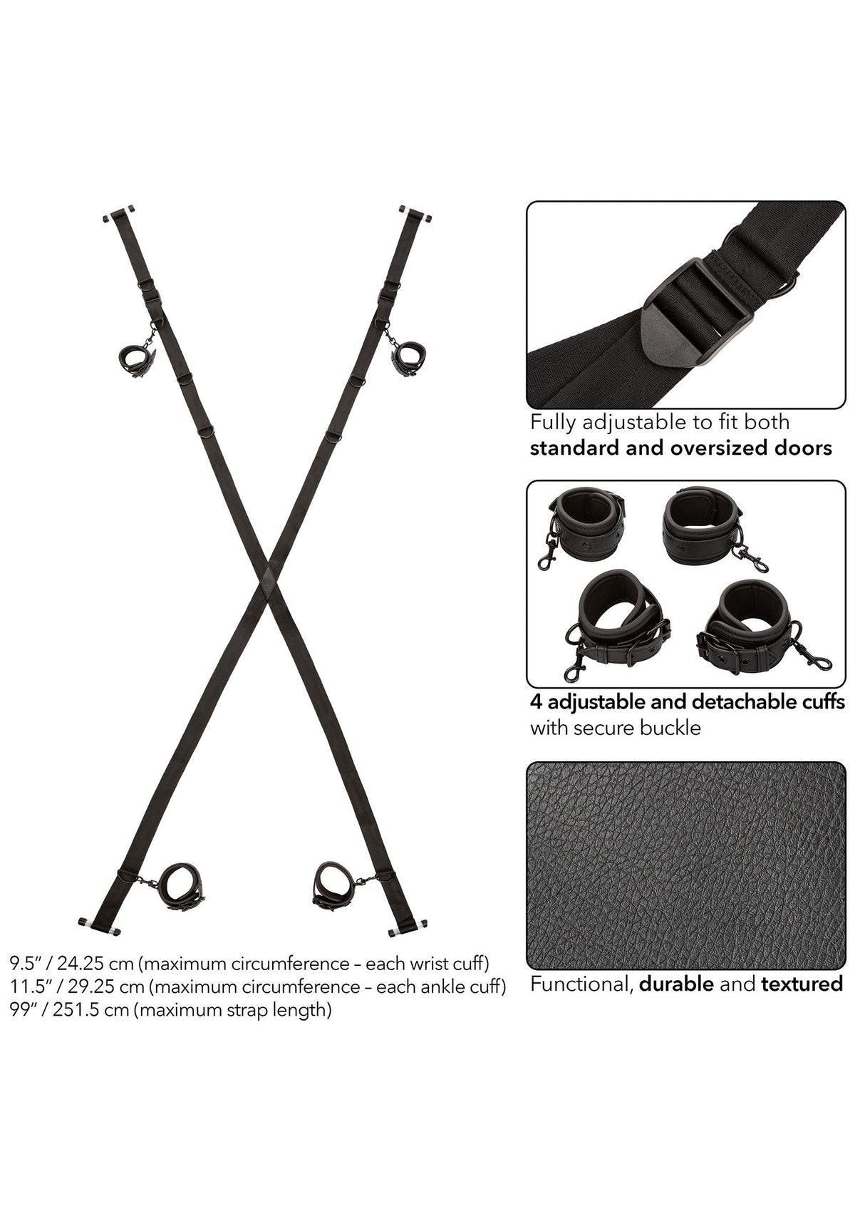 Nocturnal Over The Door Cross