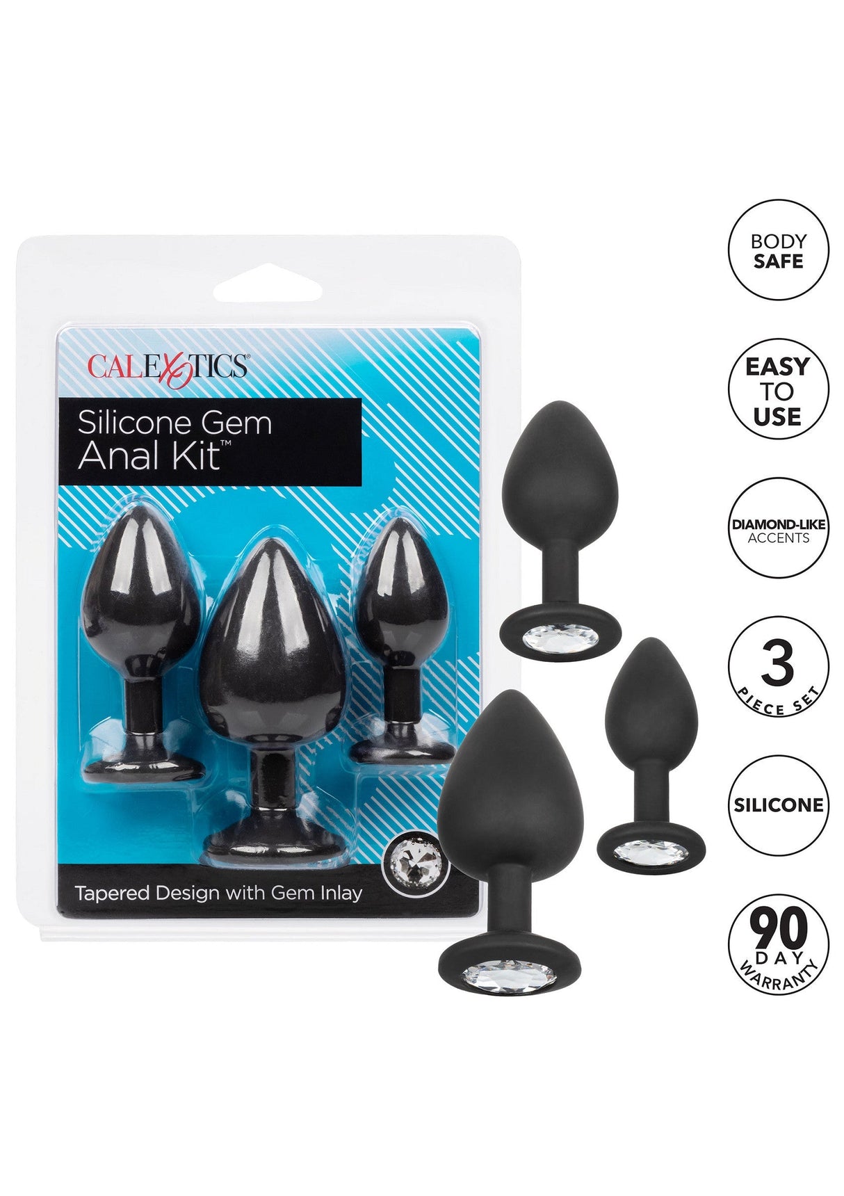 Silicone Gem Anal Kit
