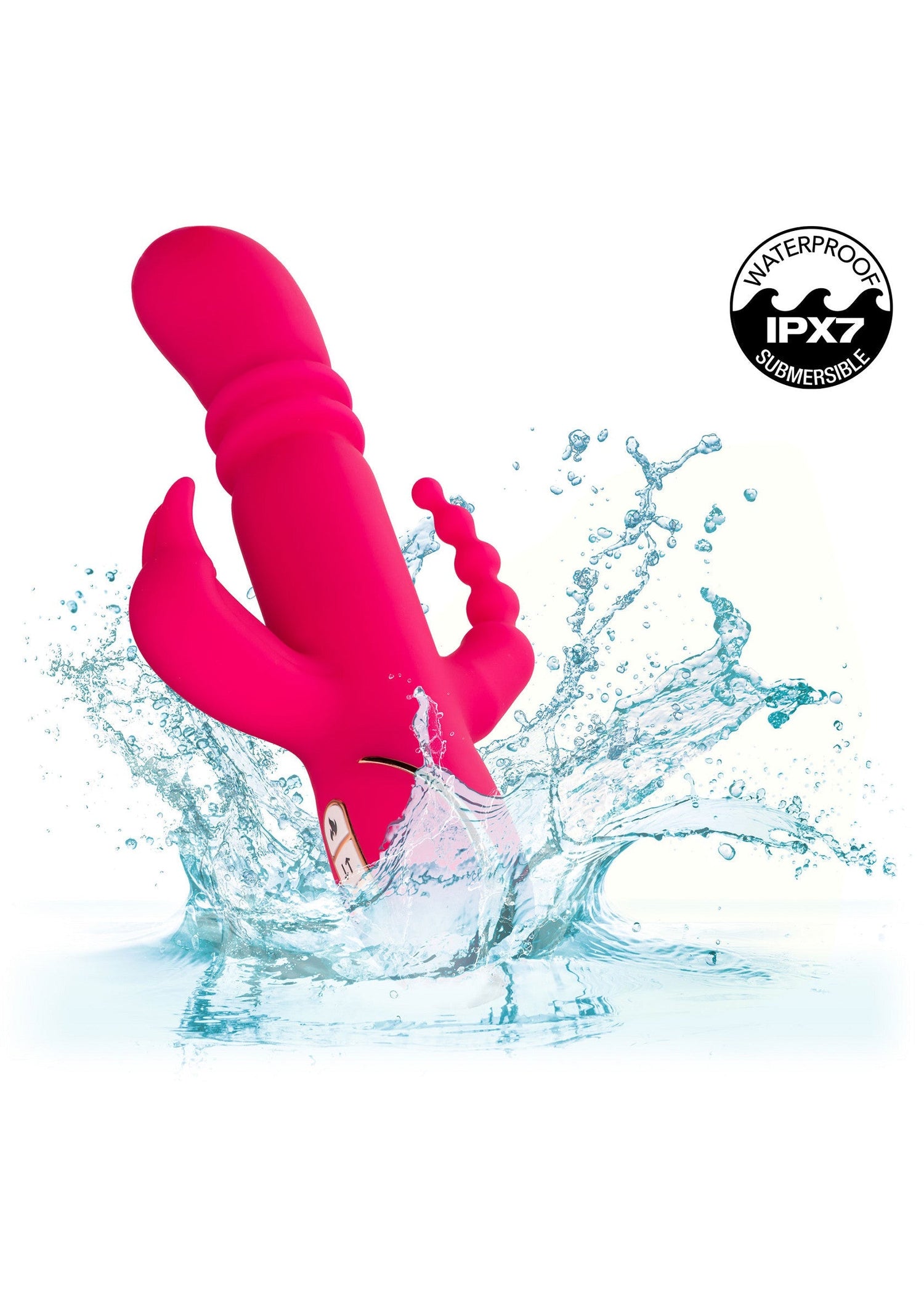 Heated Silicone Triple Rabbit