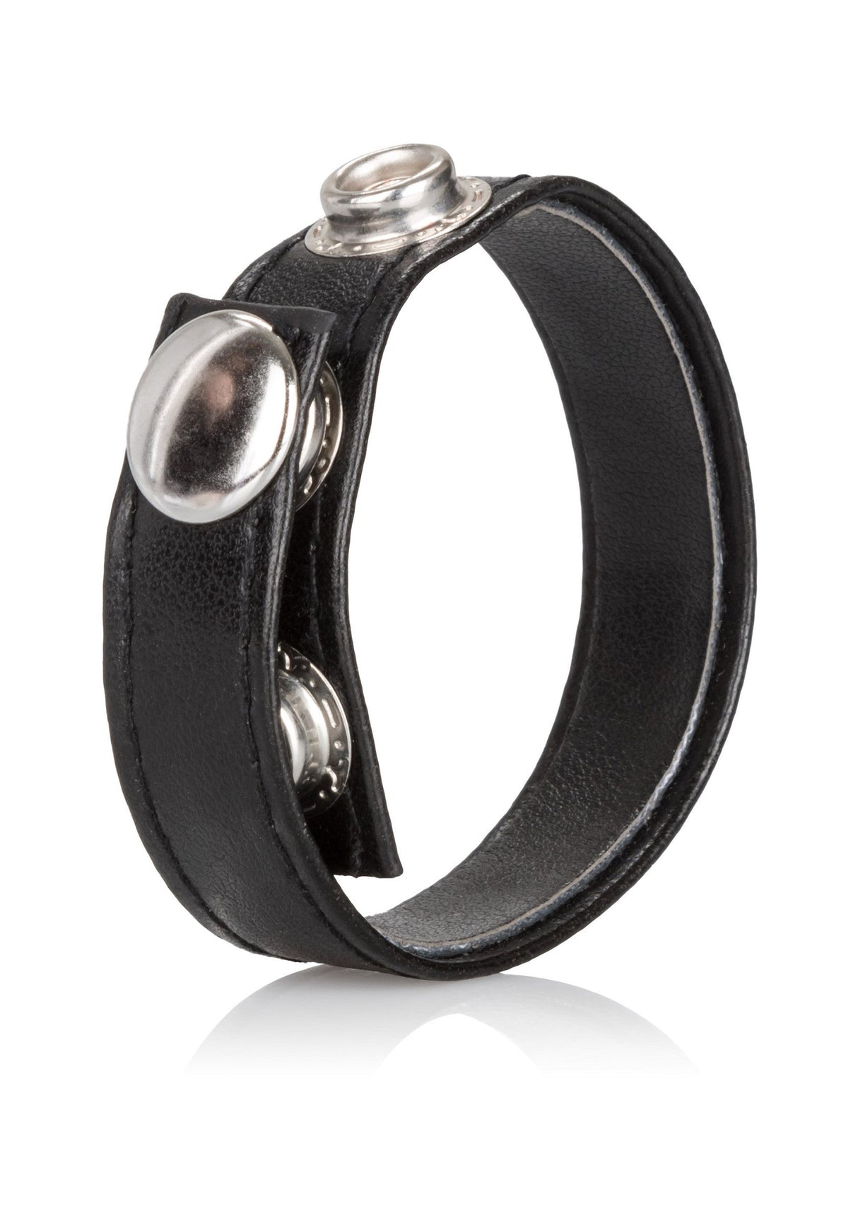 Leather 3-Snap Ring