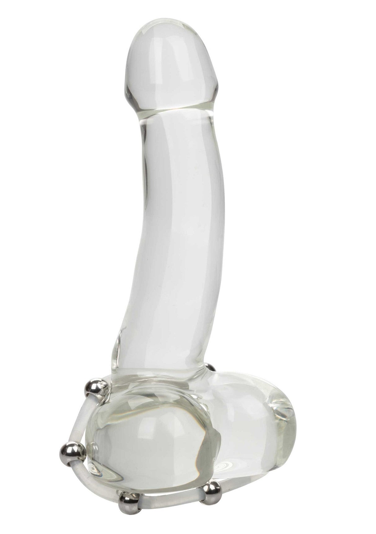 Steel Beaded Silicone Ring XL