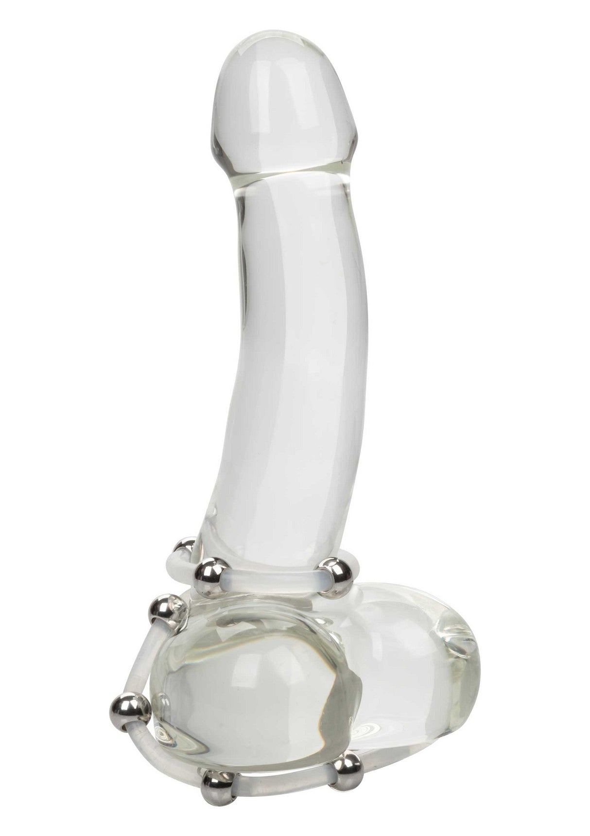 Steel Beaded Silicone Ring Set