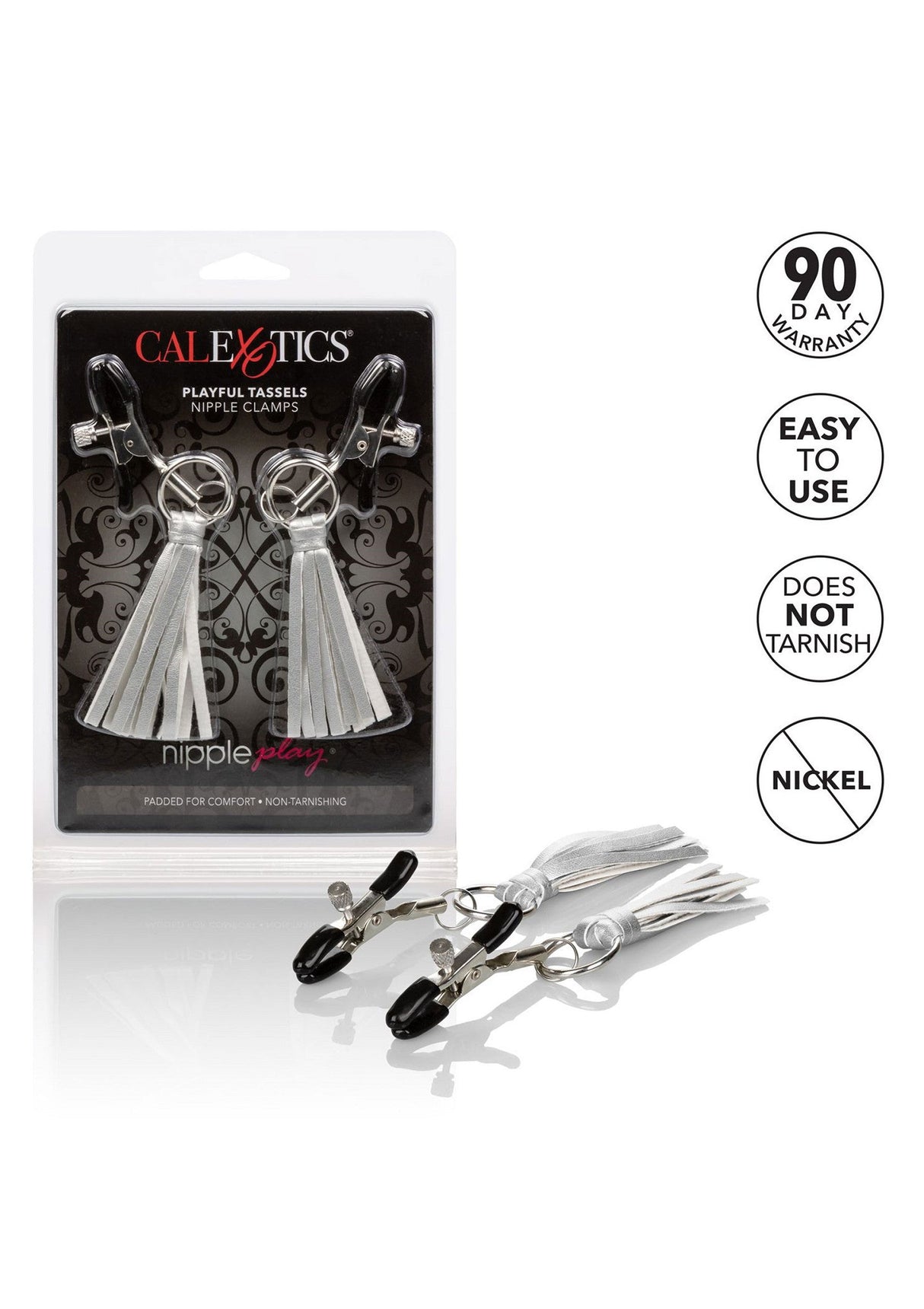 Playful Tassels Nipple Clamps