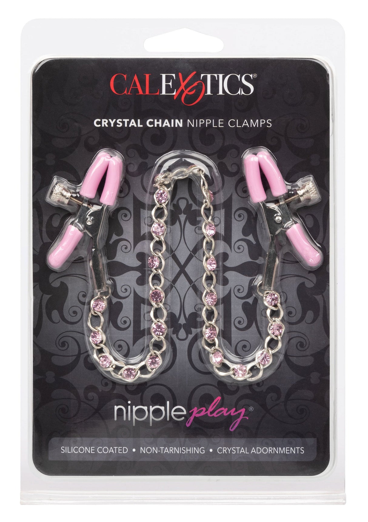 Crystal Chain Nipple Clamps