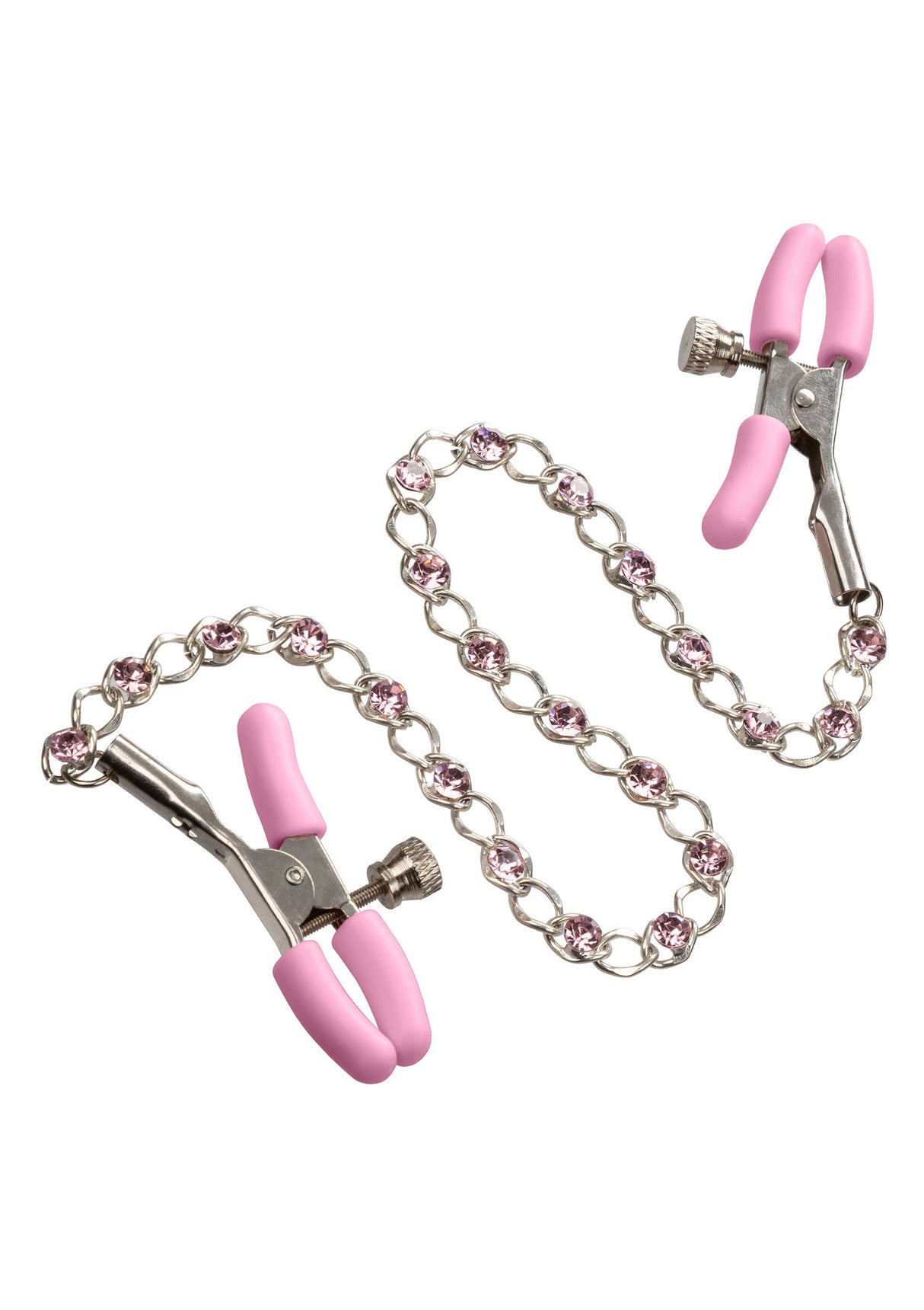 Crystal Chain Nipple Clamps