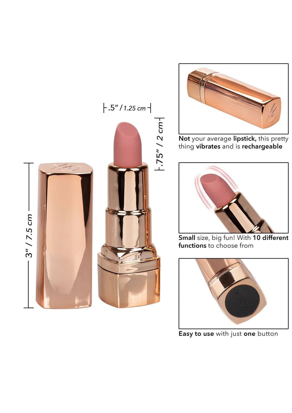 Hide & Play Lipstick Rechargeable