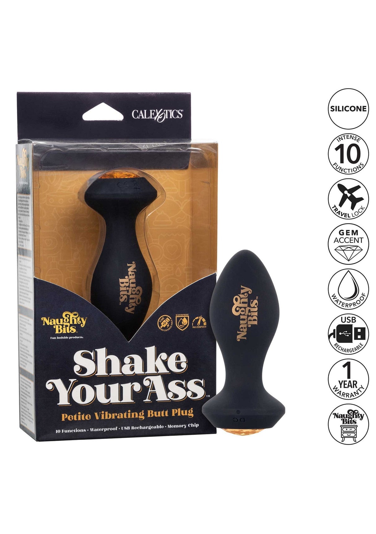 Shake Your Ass Vibrating Butt Plug