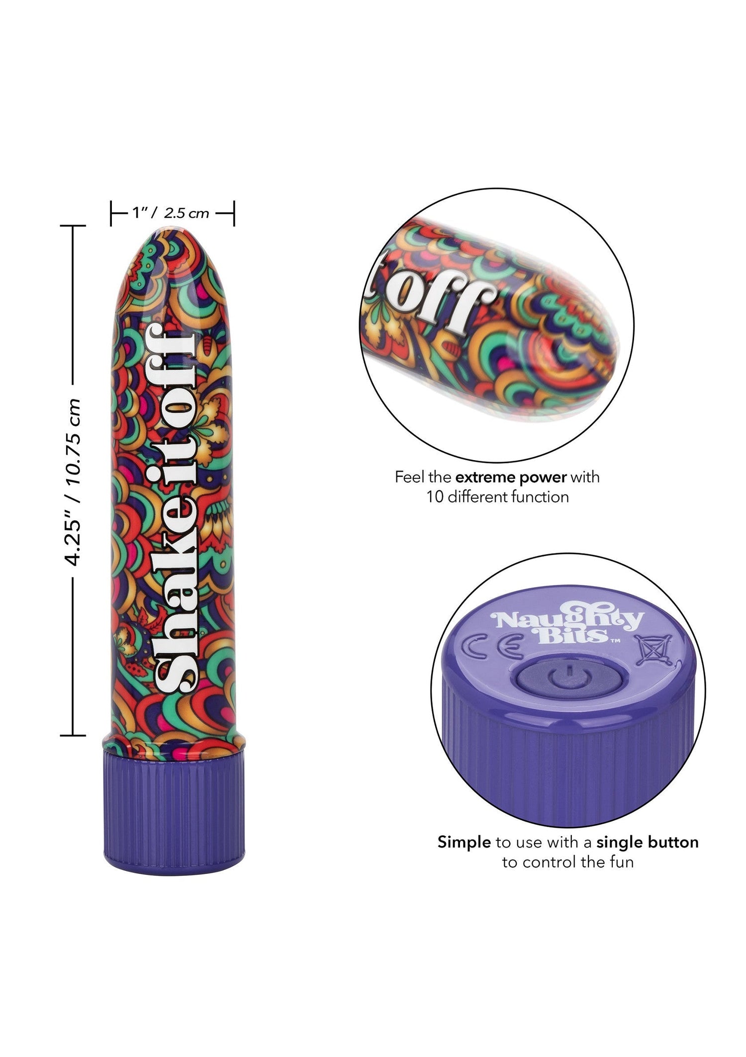 Shake It Off Mini Vibrator