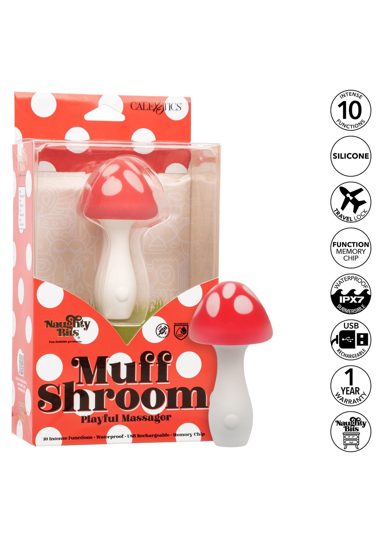 Muff Shroom Playful Massager