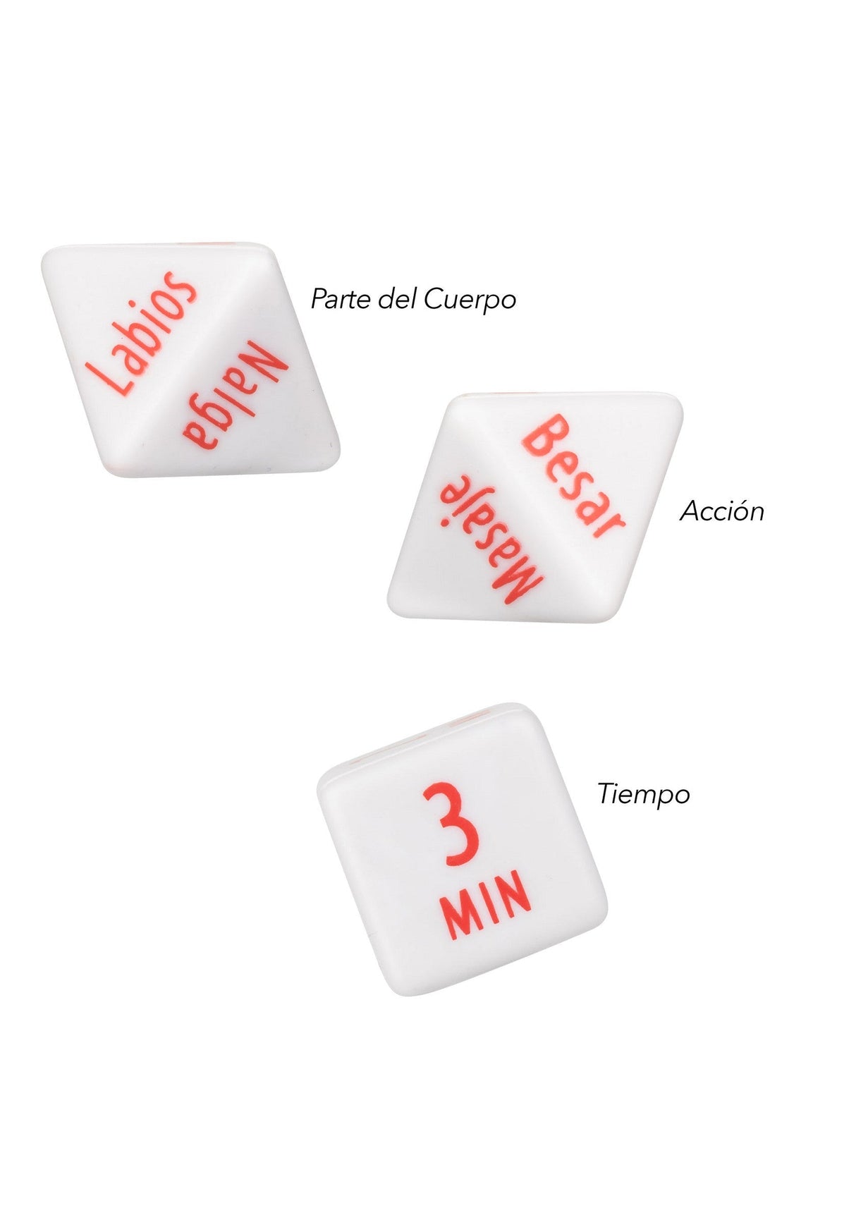 Tempt & Tease Dados - Spanish