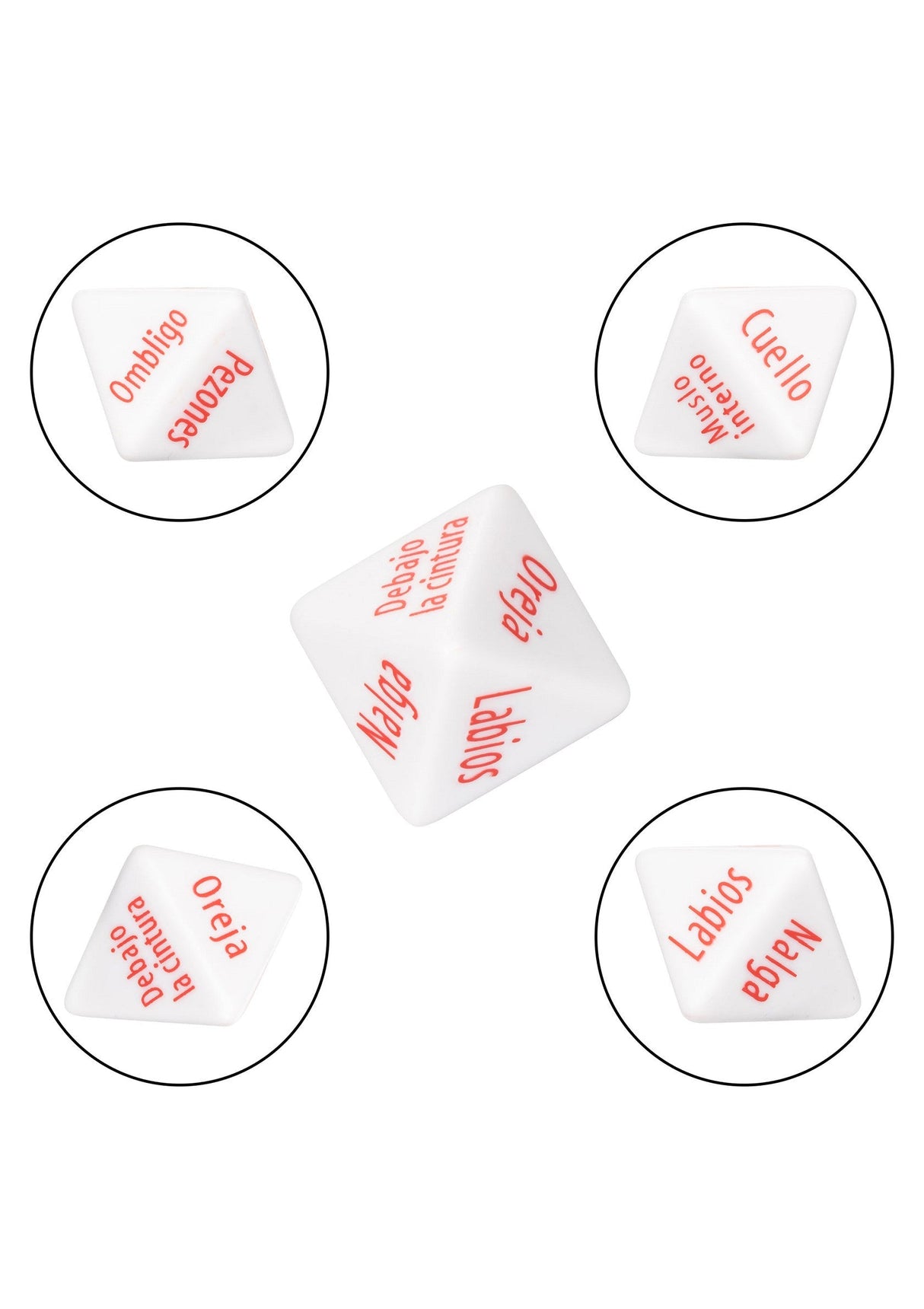 Tempt & Tease Dados - Spanish