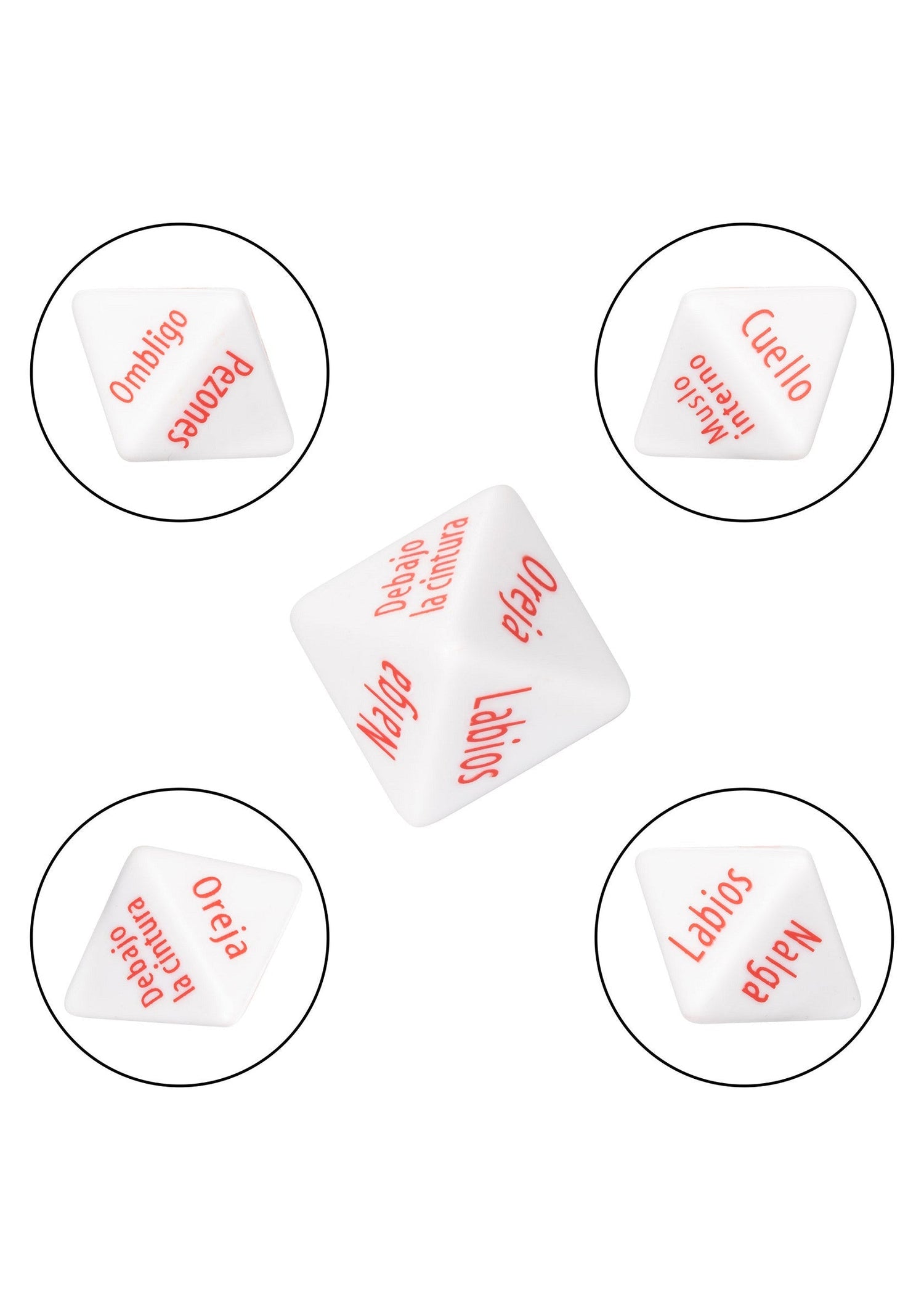 Tempt & Tease Dados - Spanish