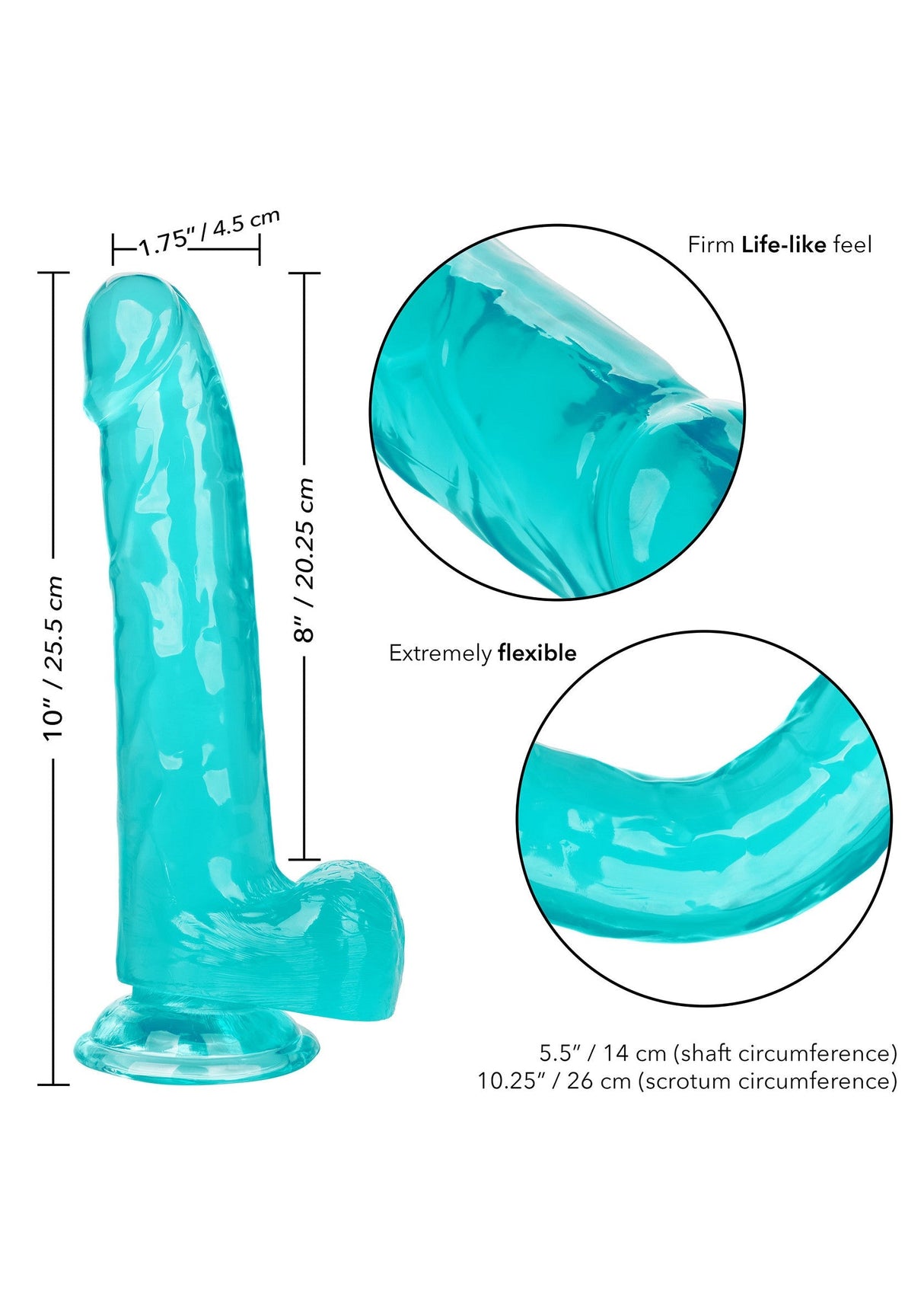 Queen Size Dong 8 inch