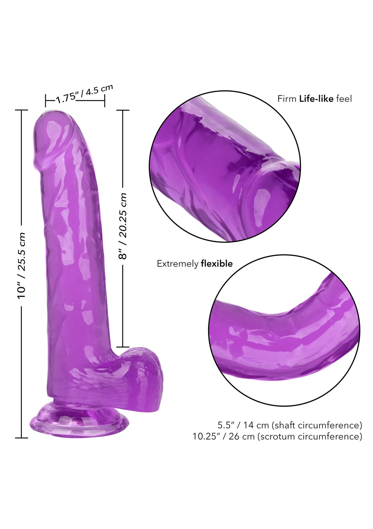 Queen Size Dong 8 inch