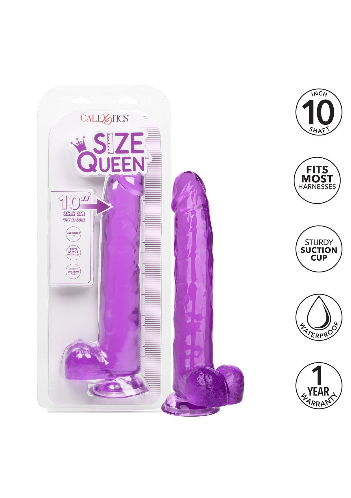 Queen Size Dong 10 inch
