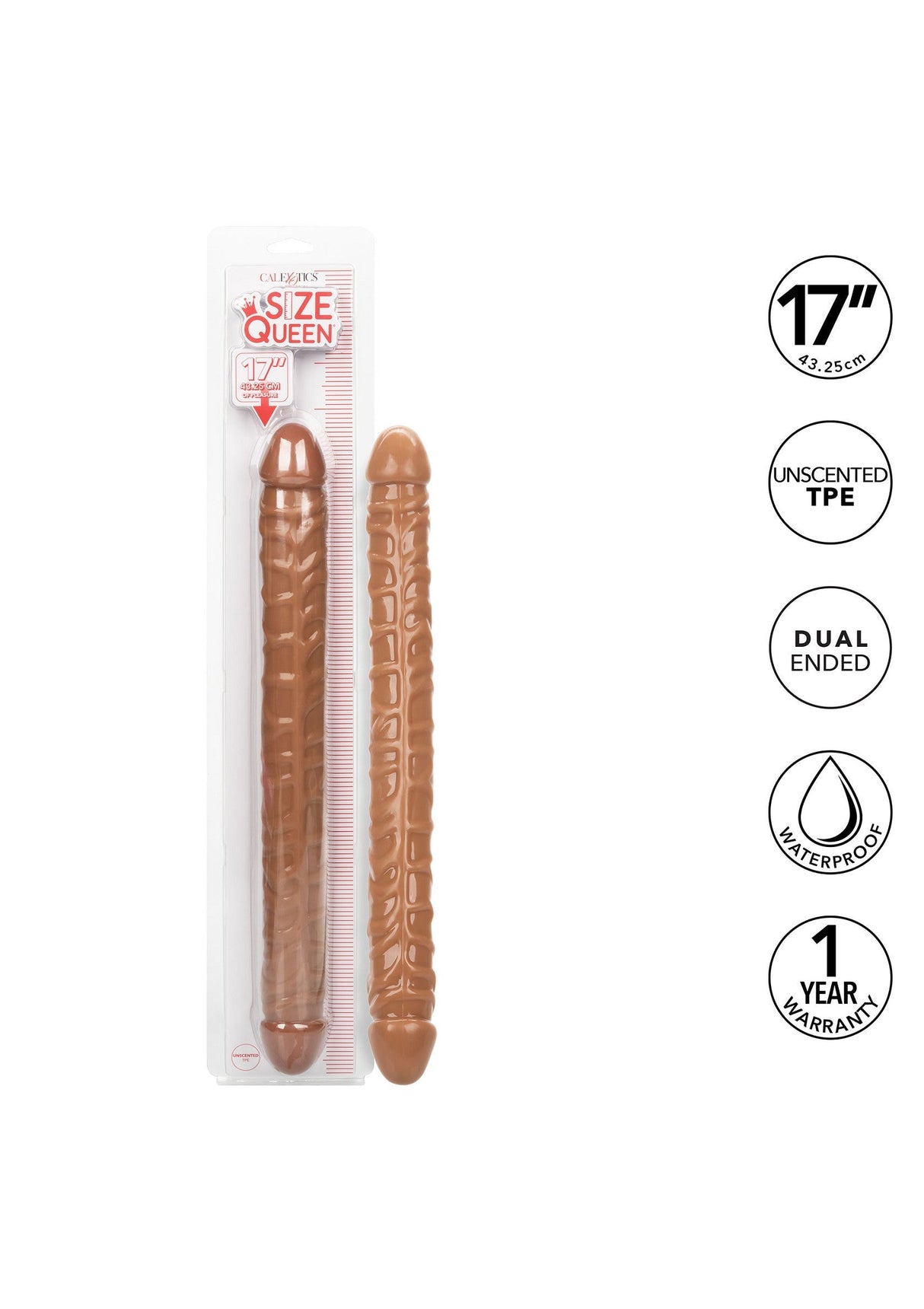 Size Queen Double Dong 17 inch