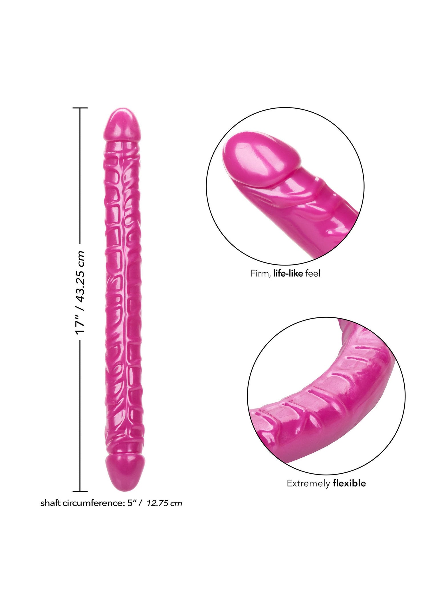 Size Queen Double Dong 17 inch