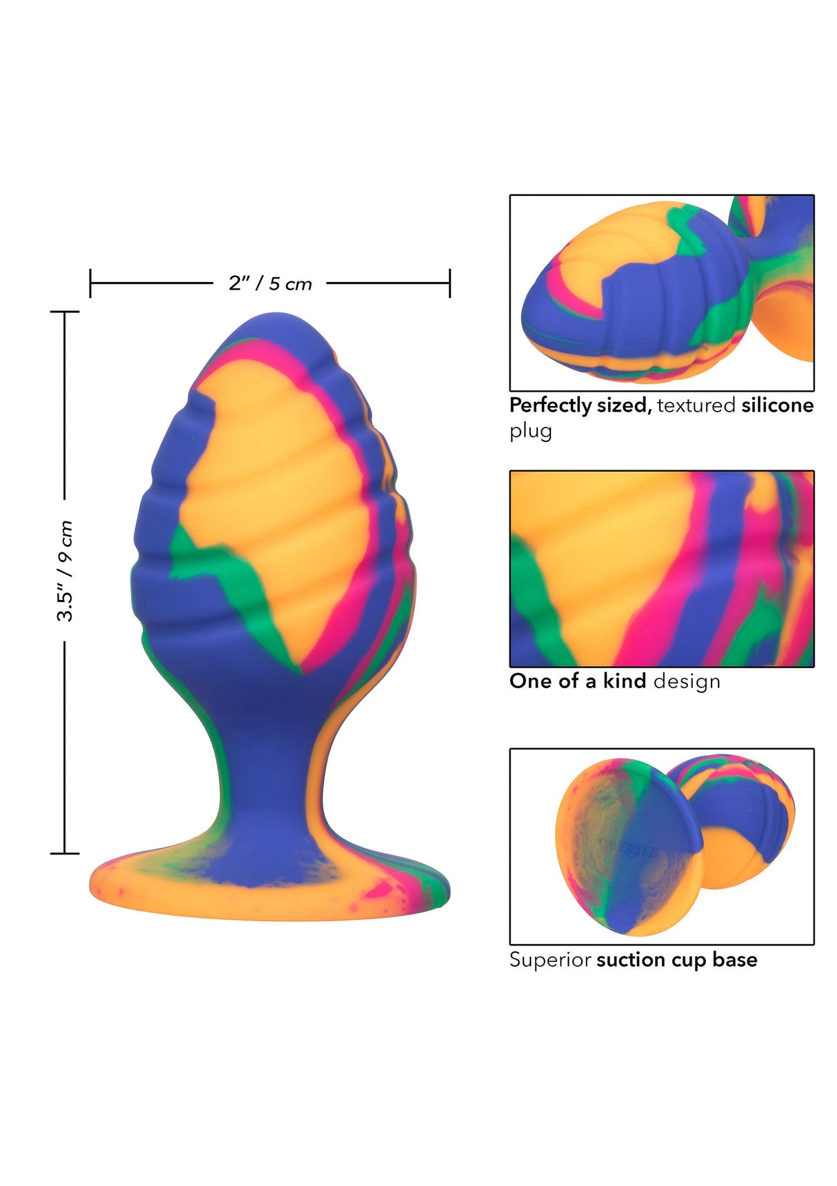 Cheeky Large Swirl Plug