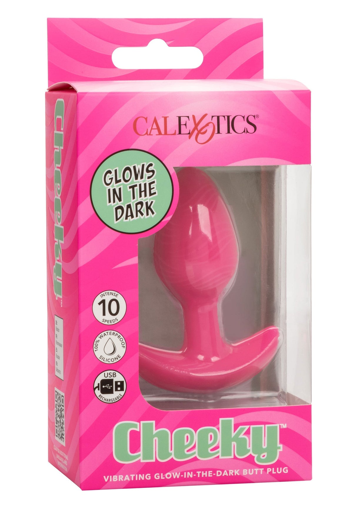 Cheeky Glow Vibrating Plug S
