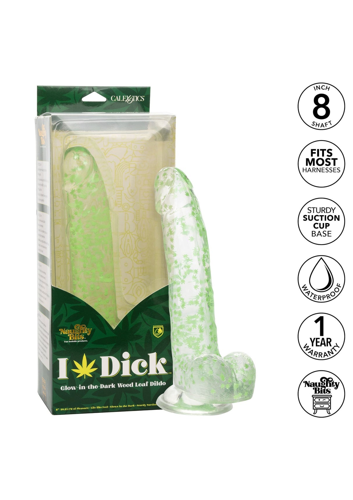 I Leaf Dick Glow Dildo