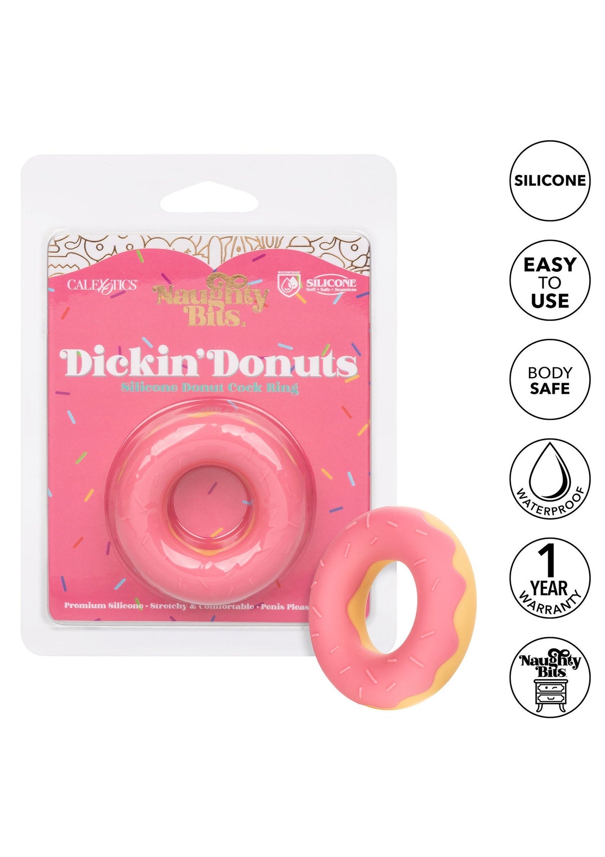 Dickin Donuts Silicone CRing
