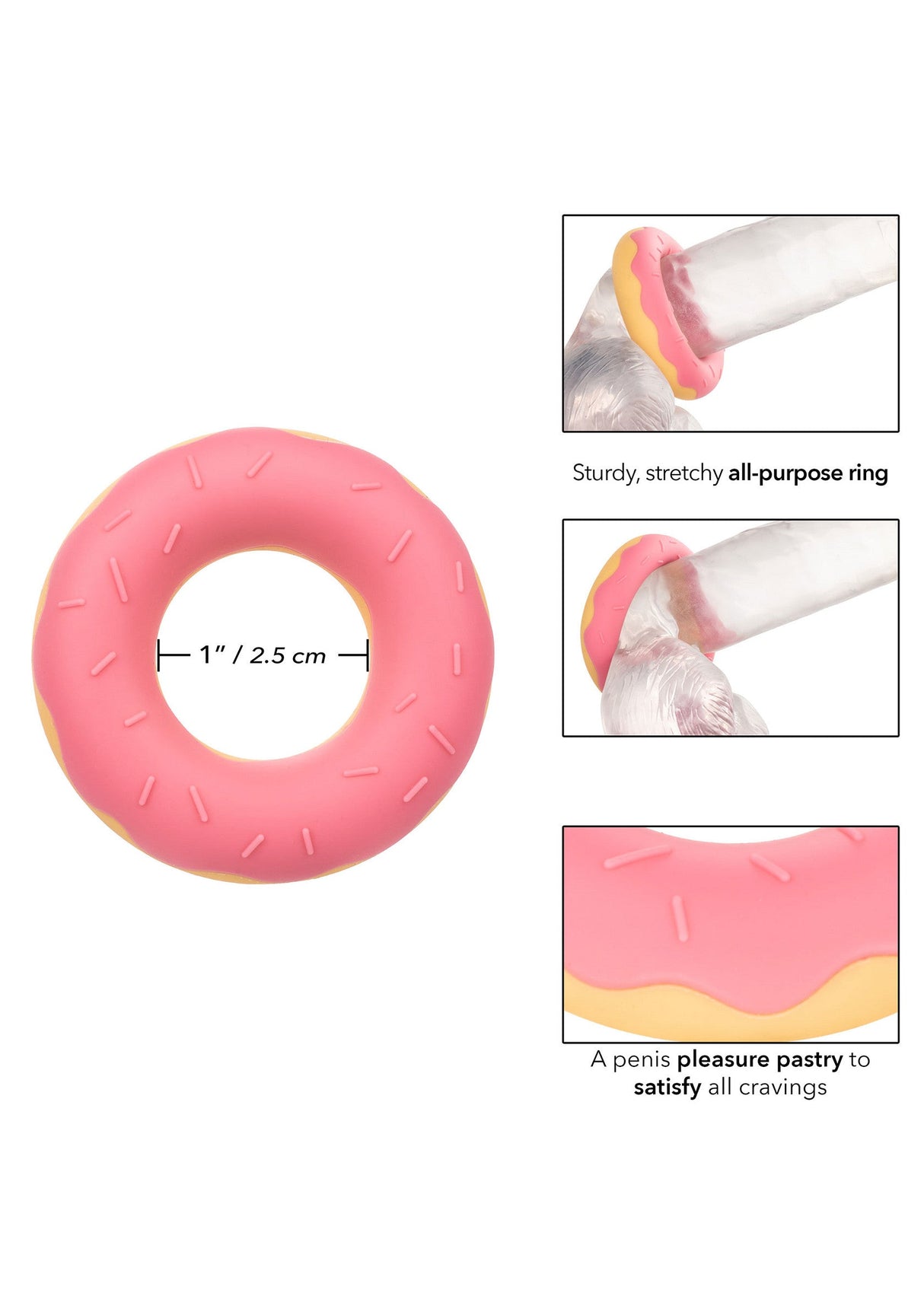Dickin Donuts Silicone CRing
