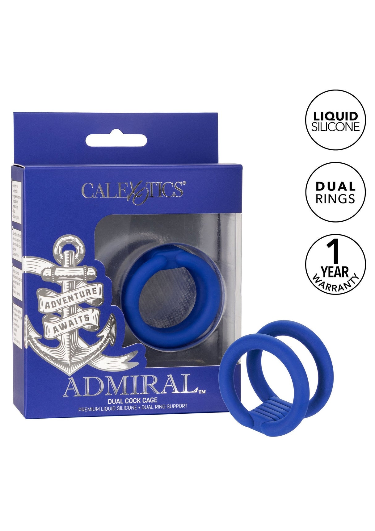 Admiral Dual Cock Cage