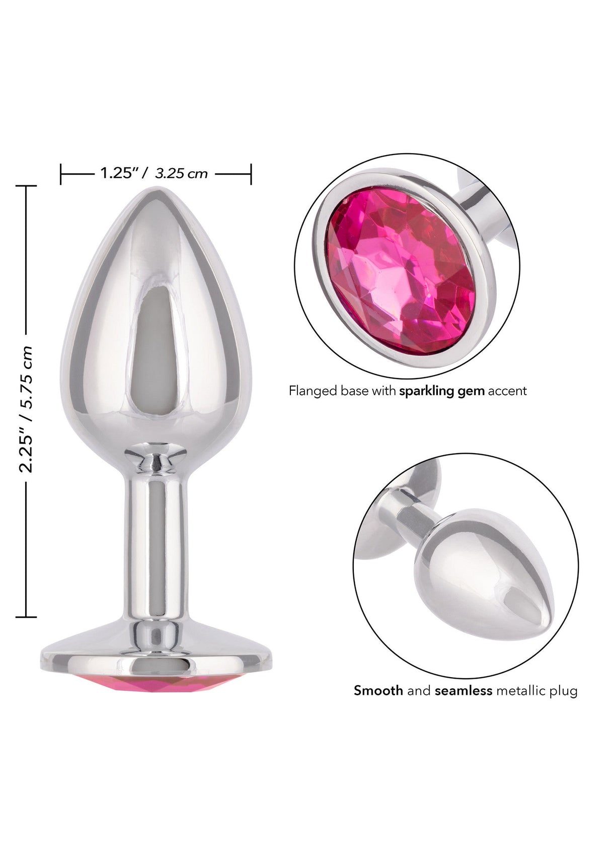Jewel Small Rose Plug