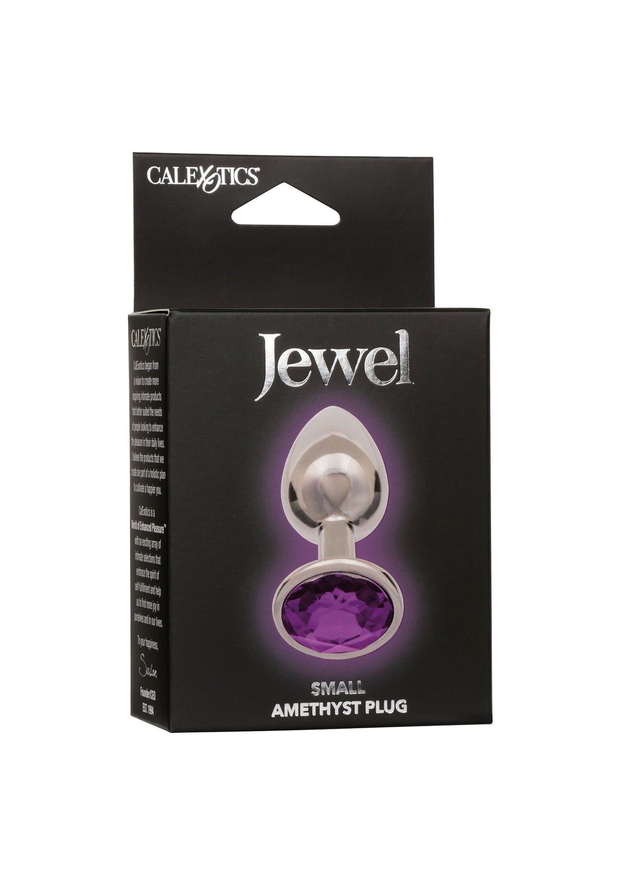 Jewel Small Amethyst Plug