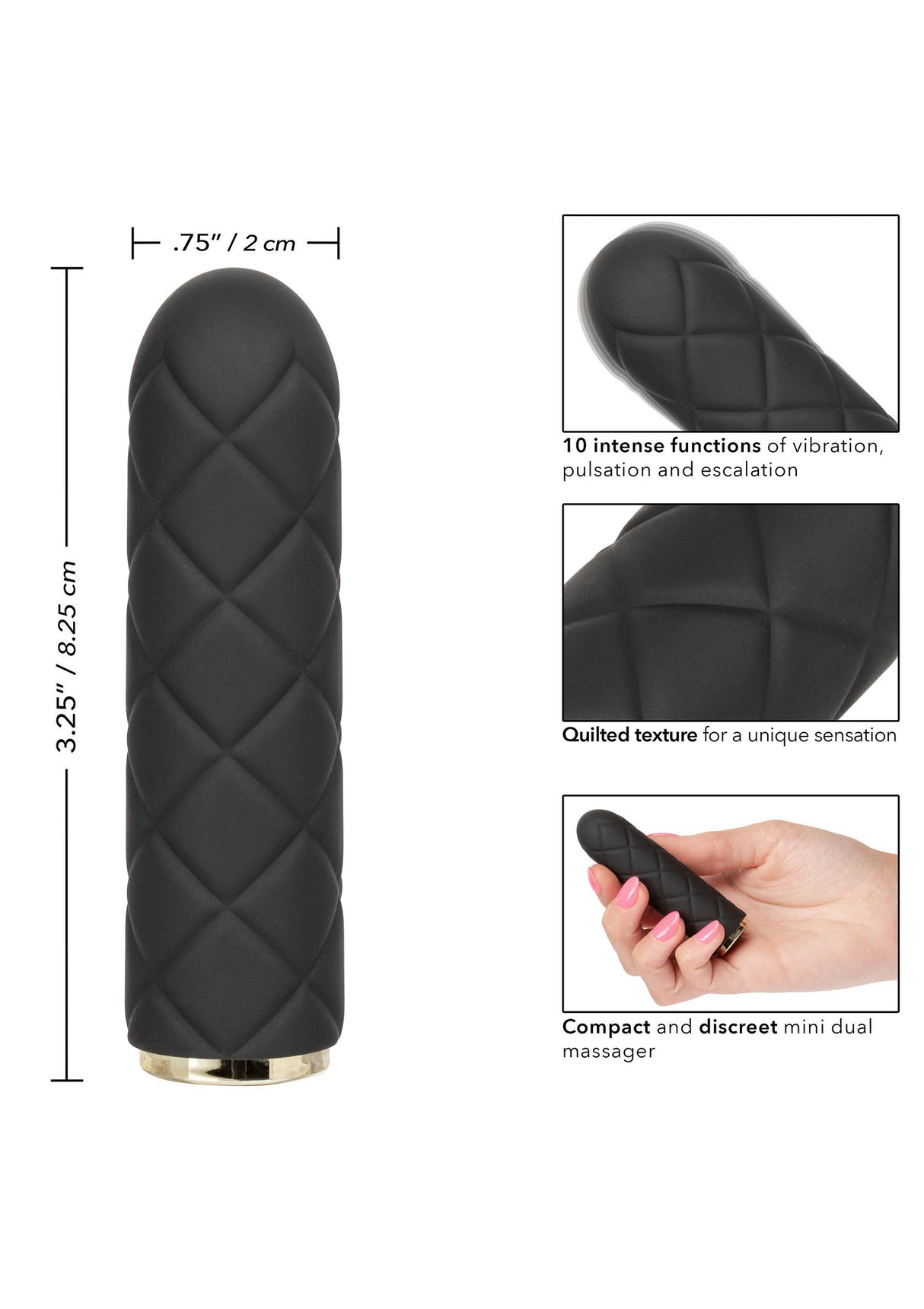 Raven Quilted Seducer