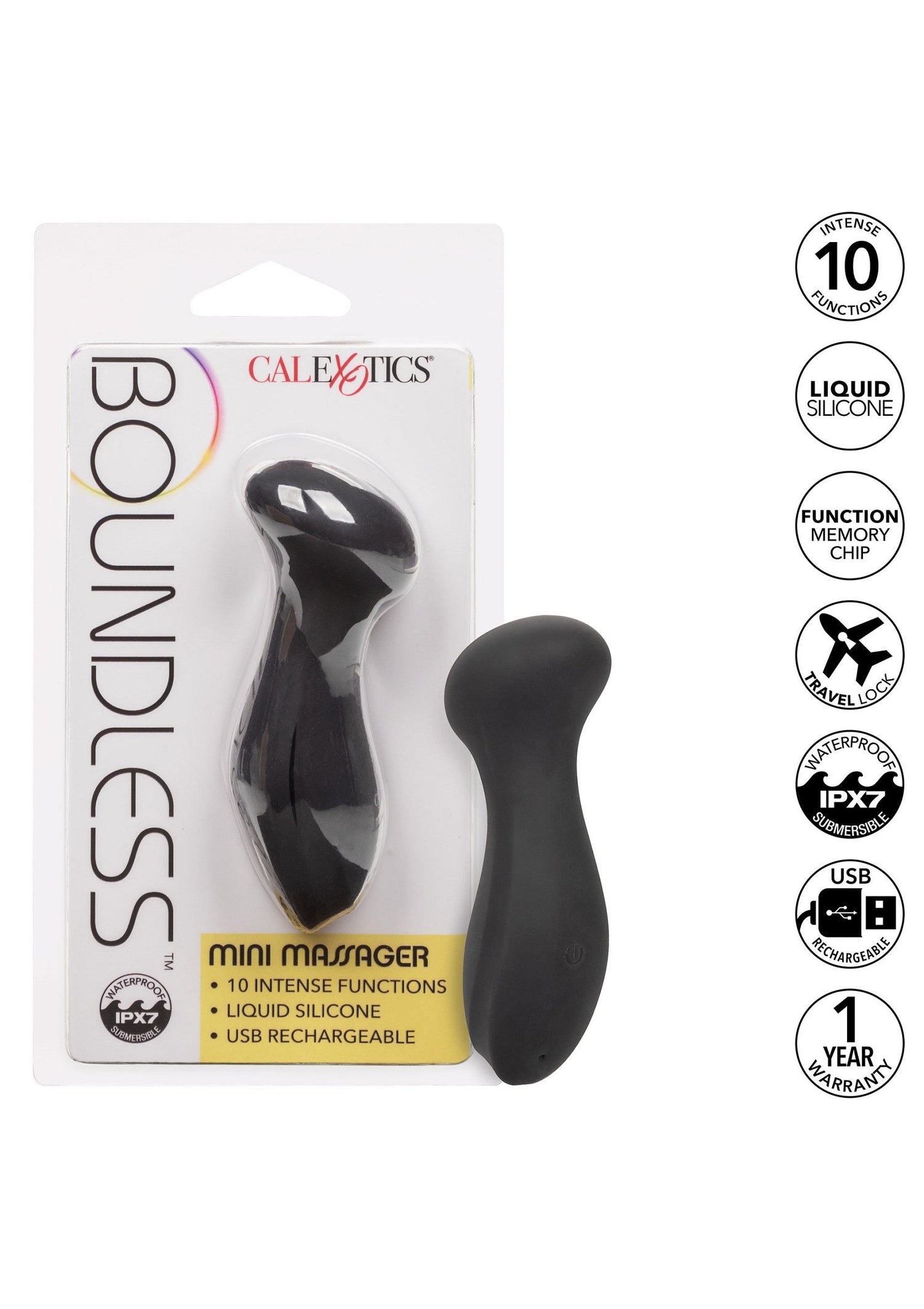 Grenzeloze mini-massager