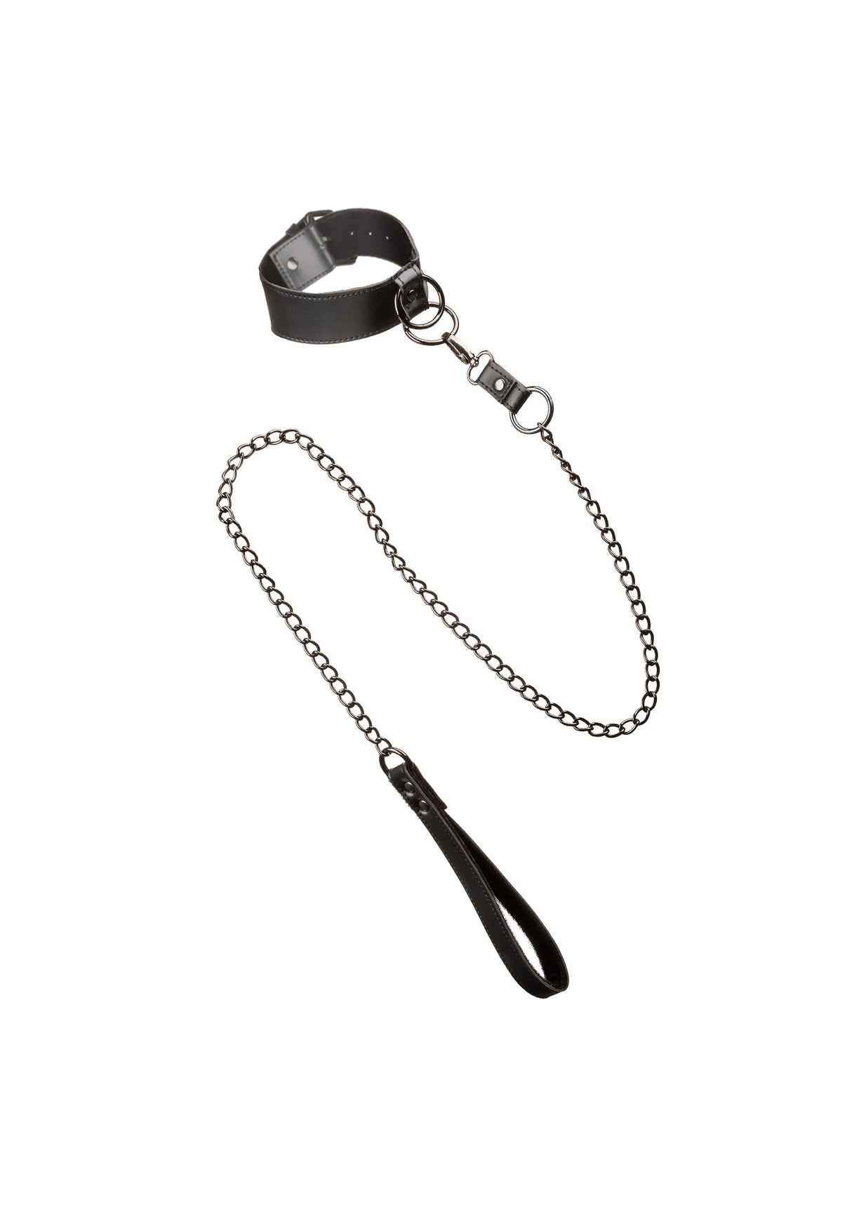 Collar With Chain Leash