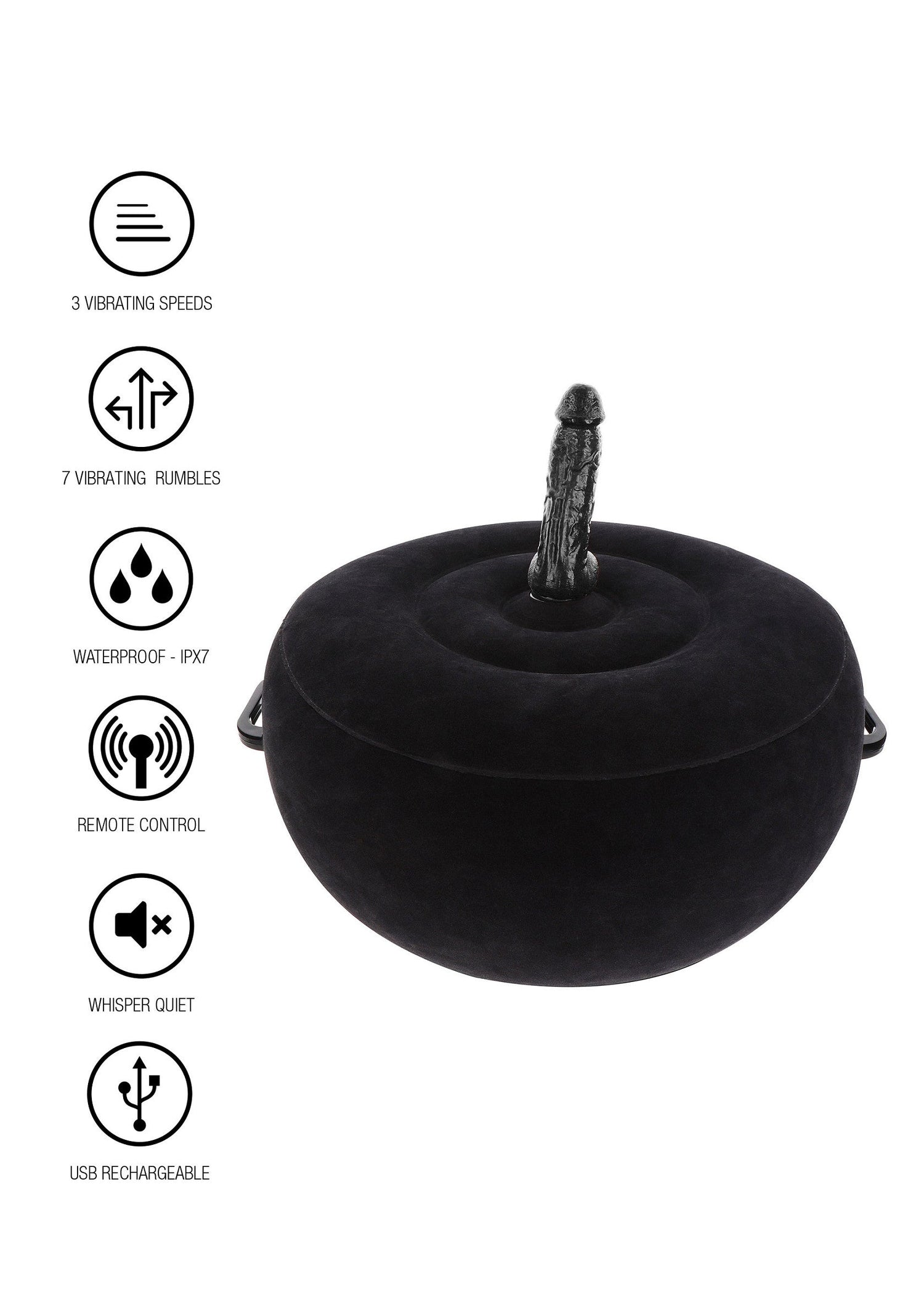 Inflatable Fuck Seat with Remote