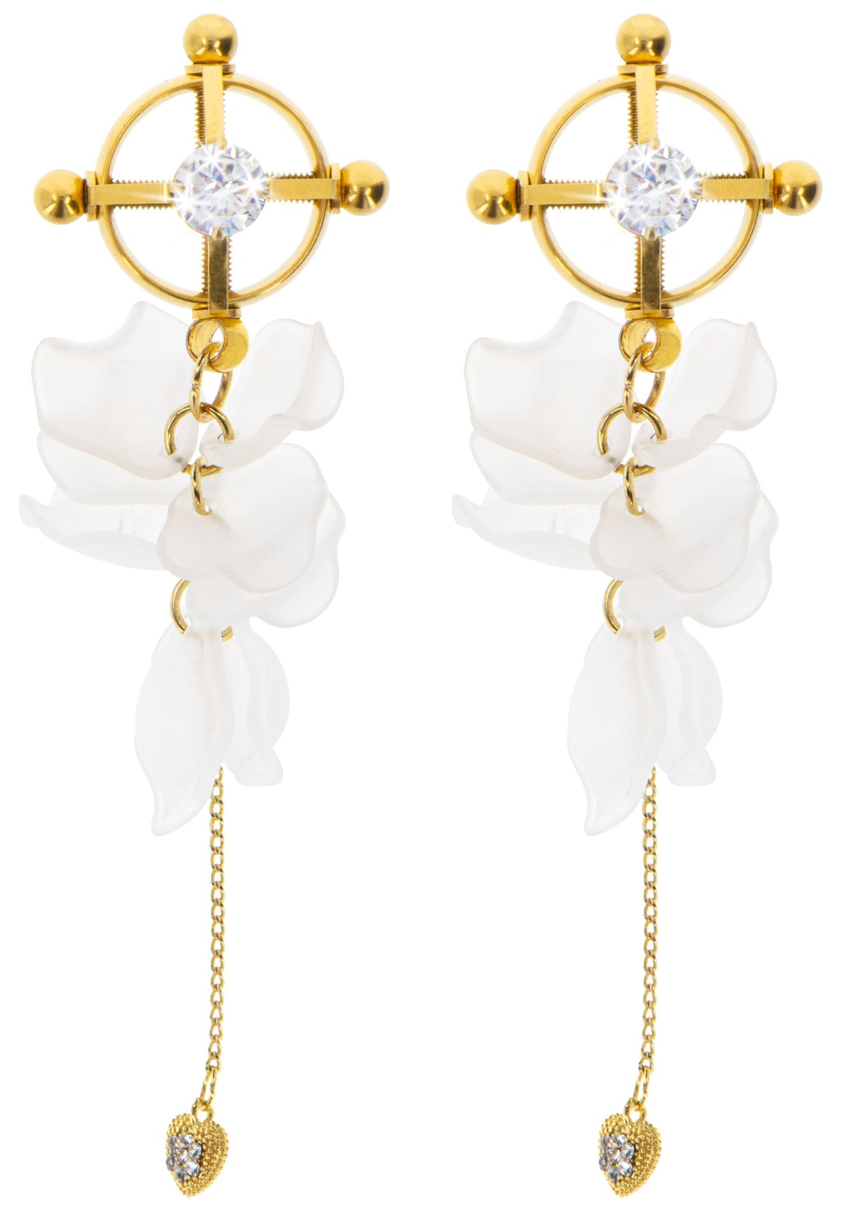 Bloemige verleidingsklemmen