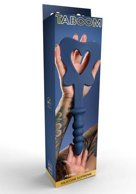 Siliconen peddel en plug