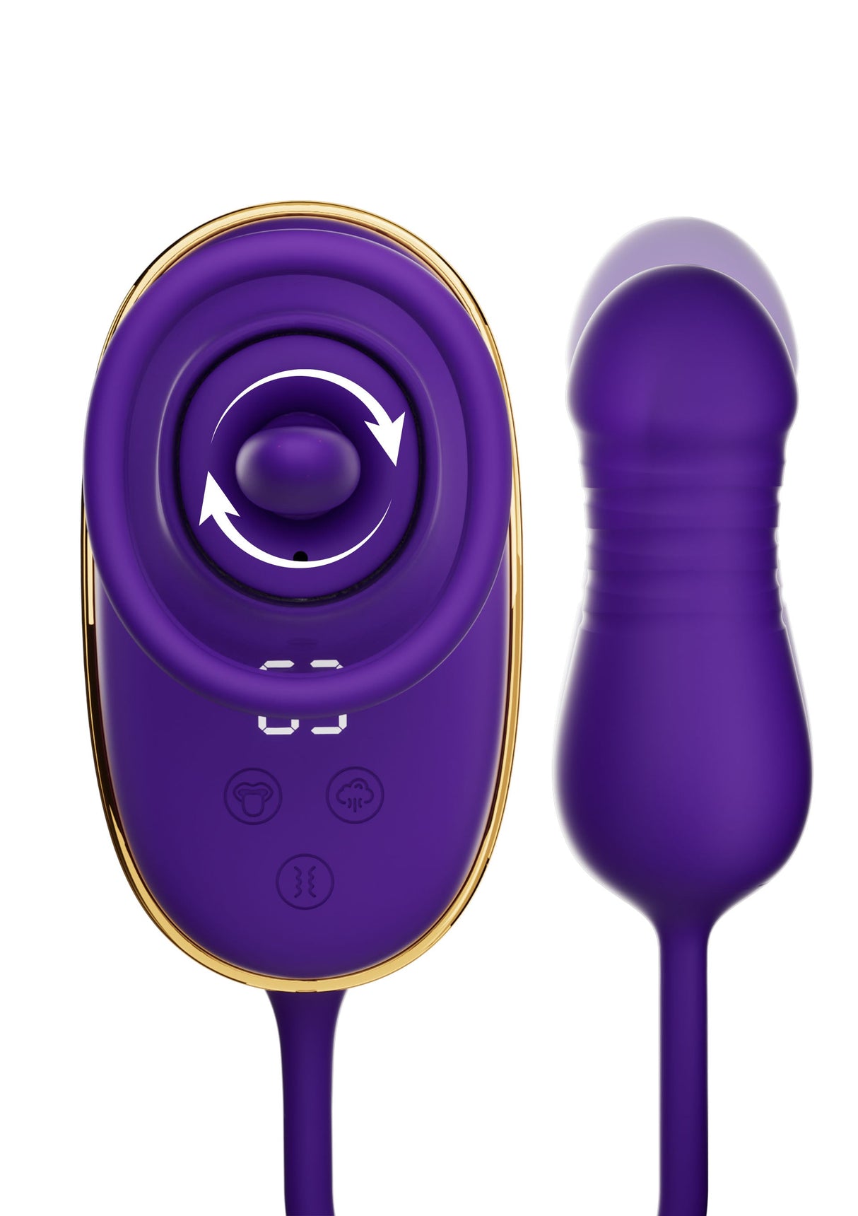 Leckende Klitorispumpe & Analstimulator