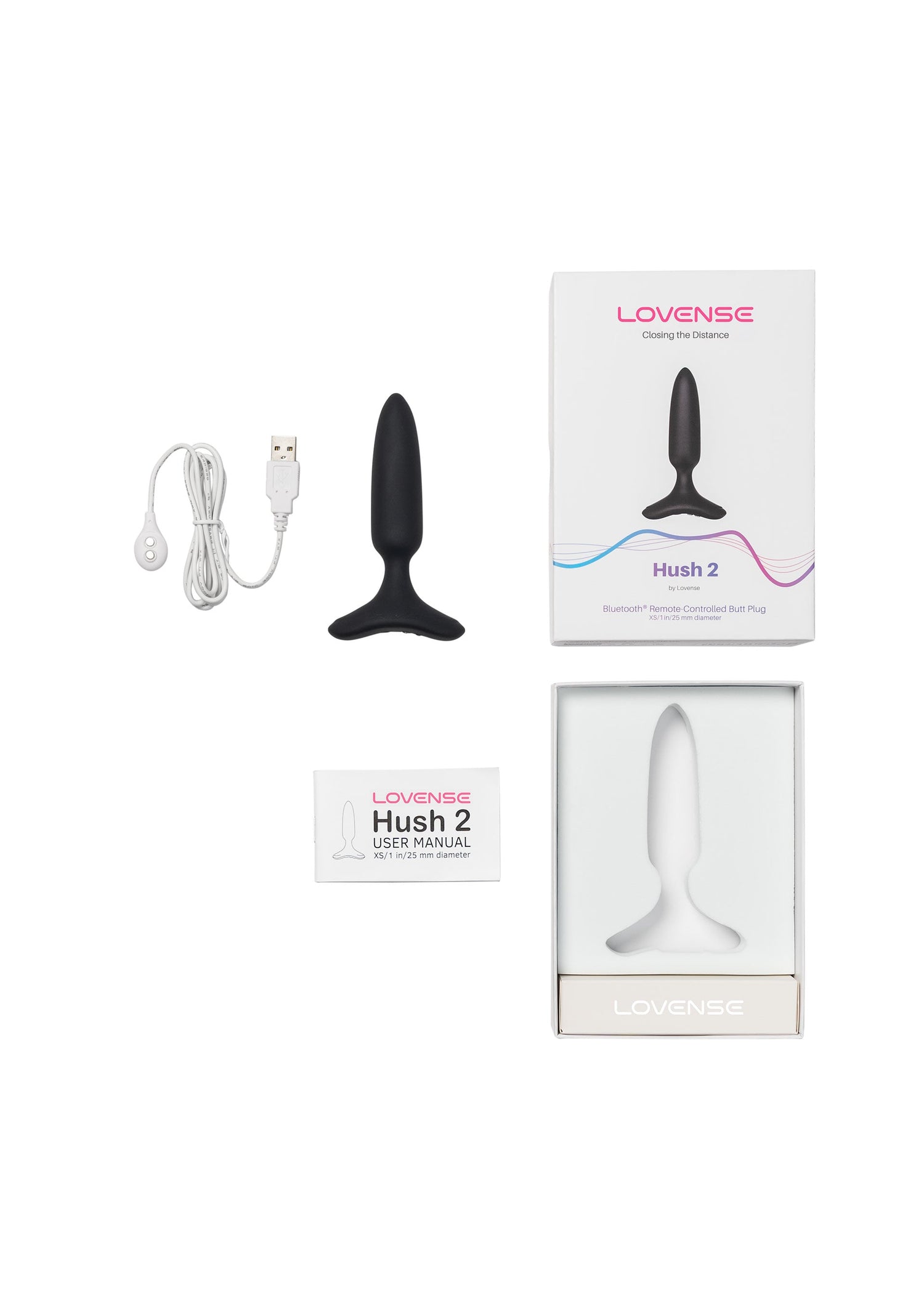 Hush 2 - 1 inch