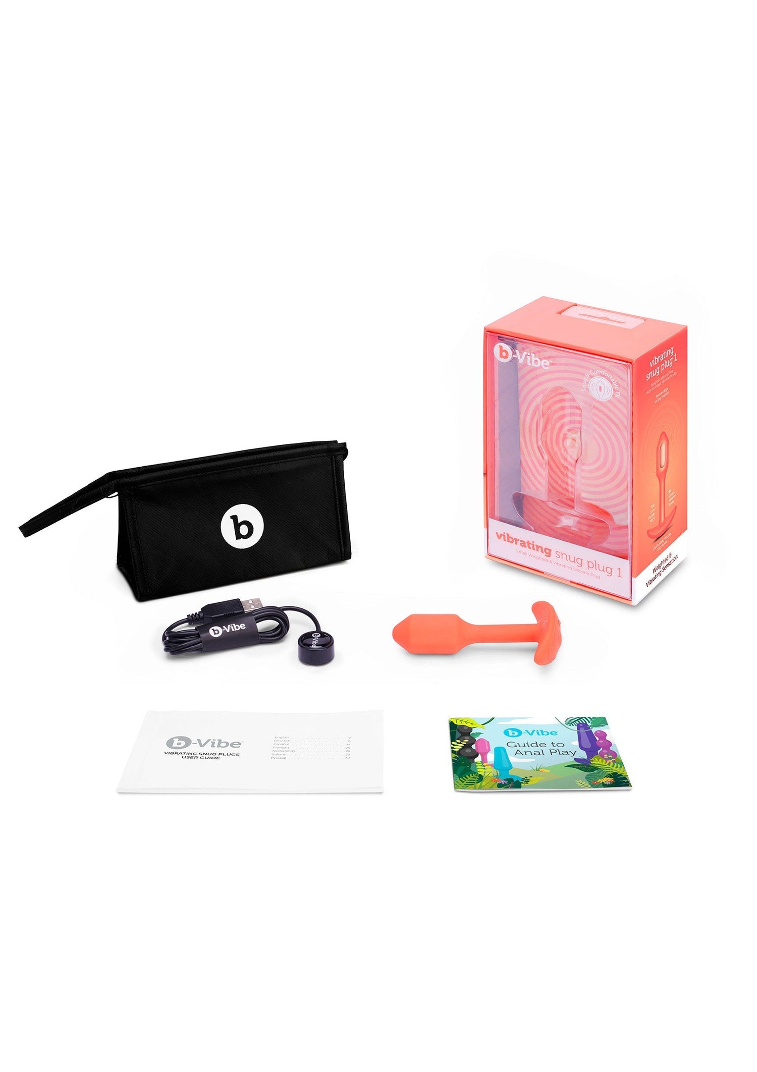B-Vibe Vibrerende Snug Plug S