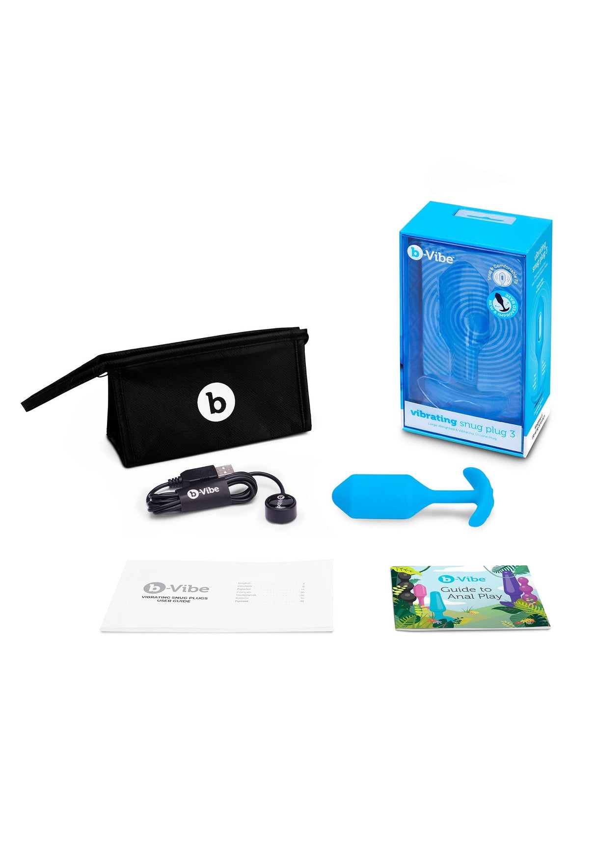 B-Vibe Vibrerende Snug Plug L
