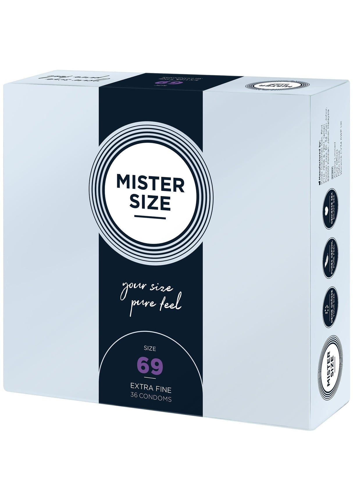 MISTER SIZE 69mm Condoms 36pcs