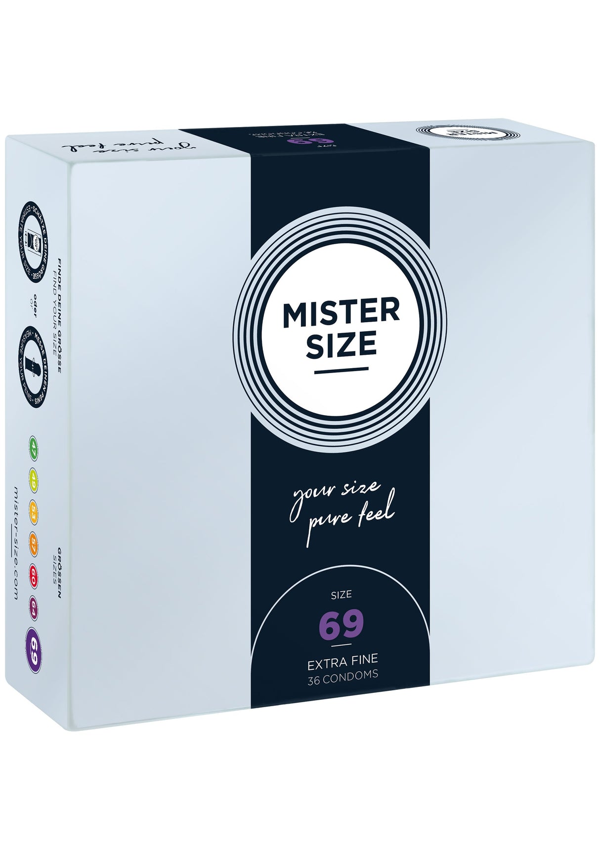 MISTER SIZE 69mm Condoms 36pcs