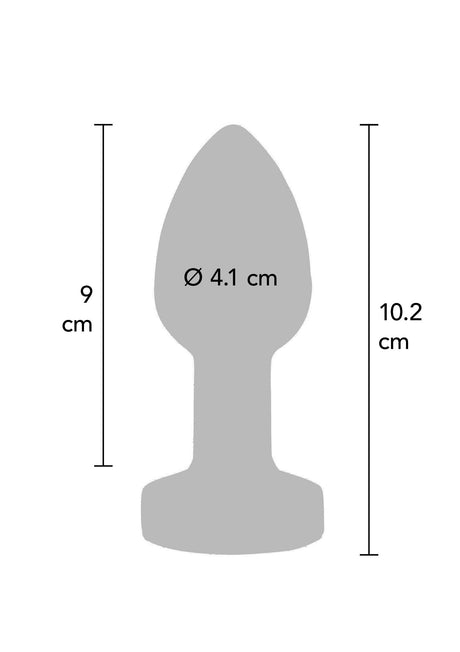 Der Glider Vibrating Plug Large